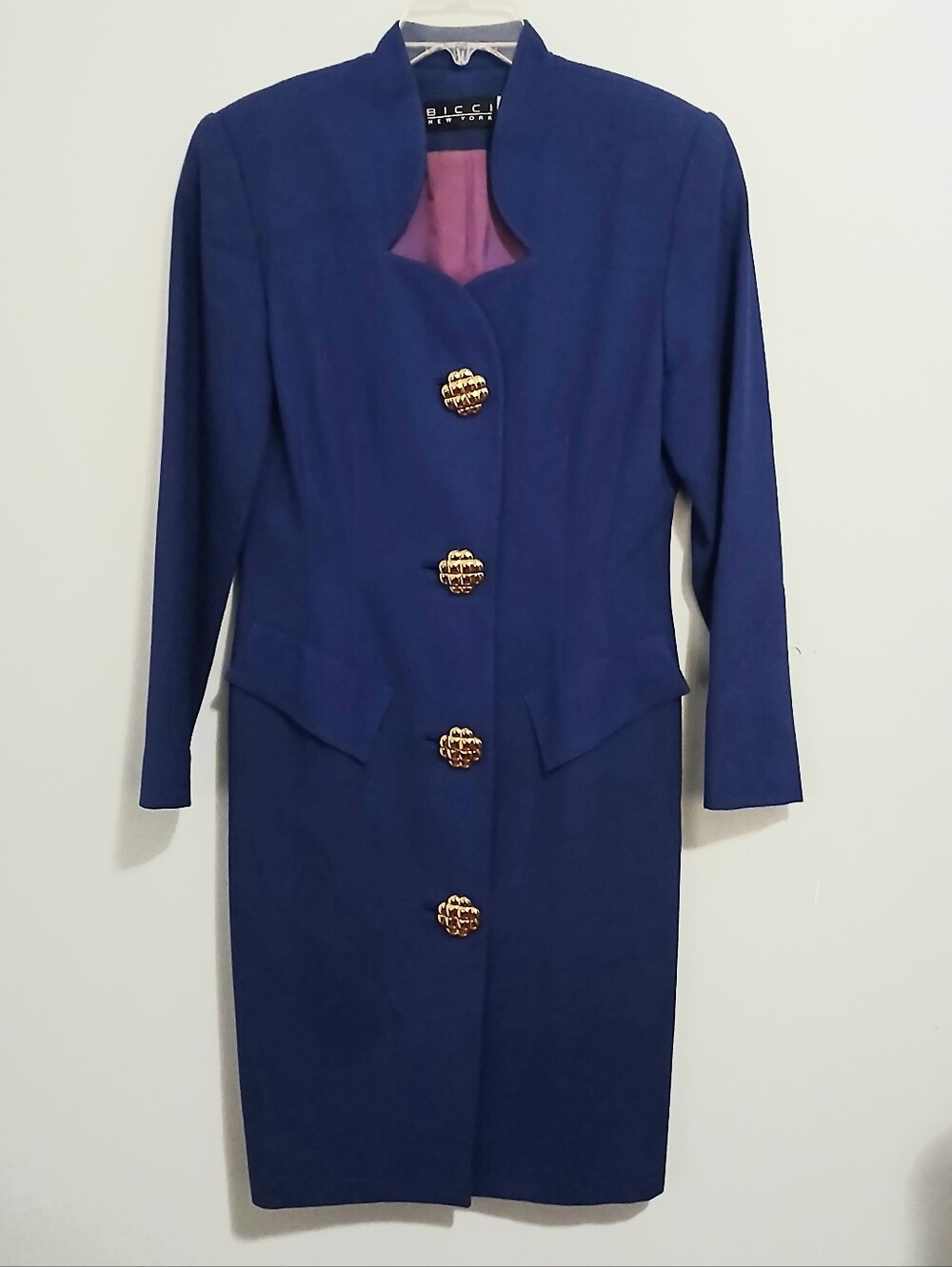 BICCI VINTAGE PURPLE DRESS
